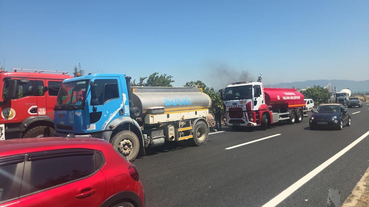 Yalova Bursa Orhangazi Supurgelik Ot Yangin (2)