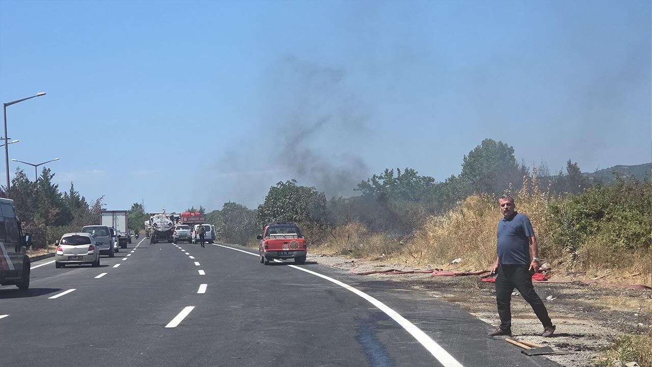 Yalova Bursa Orhangazi Supurgelik Ot Yangin (4)