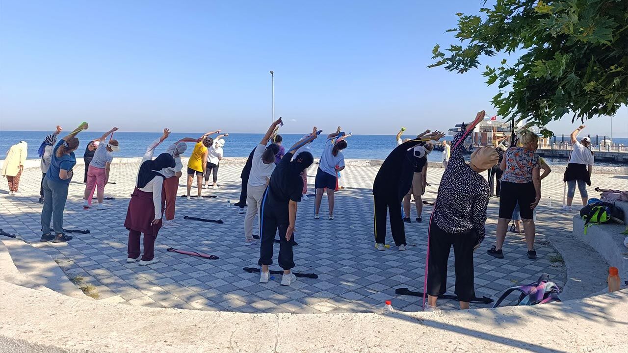 Yalova Cinarcik Belediye Acik Hava Kadinlar Spor (2)