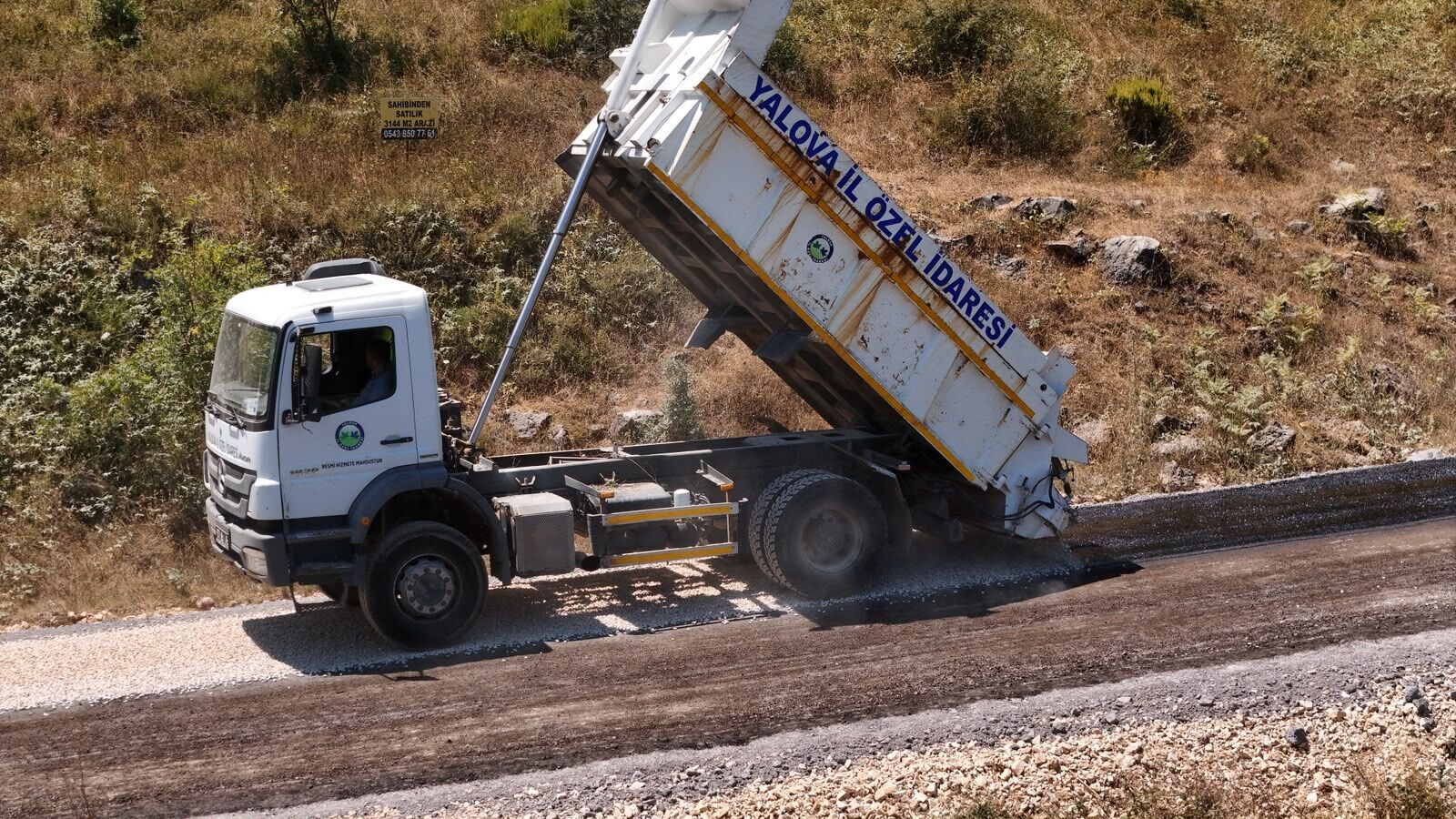 Yalova Hamzali Guneykoy Asfalt Sathi Kaplama Il Ozel Idare(2)