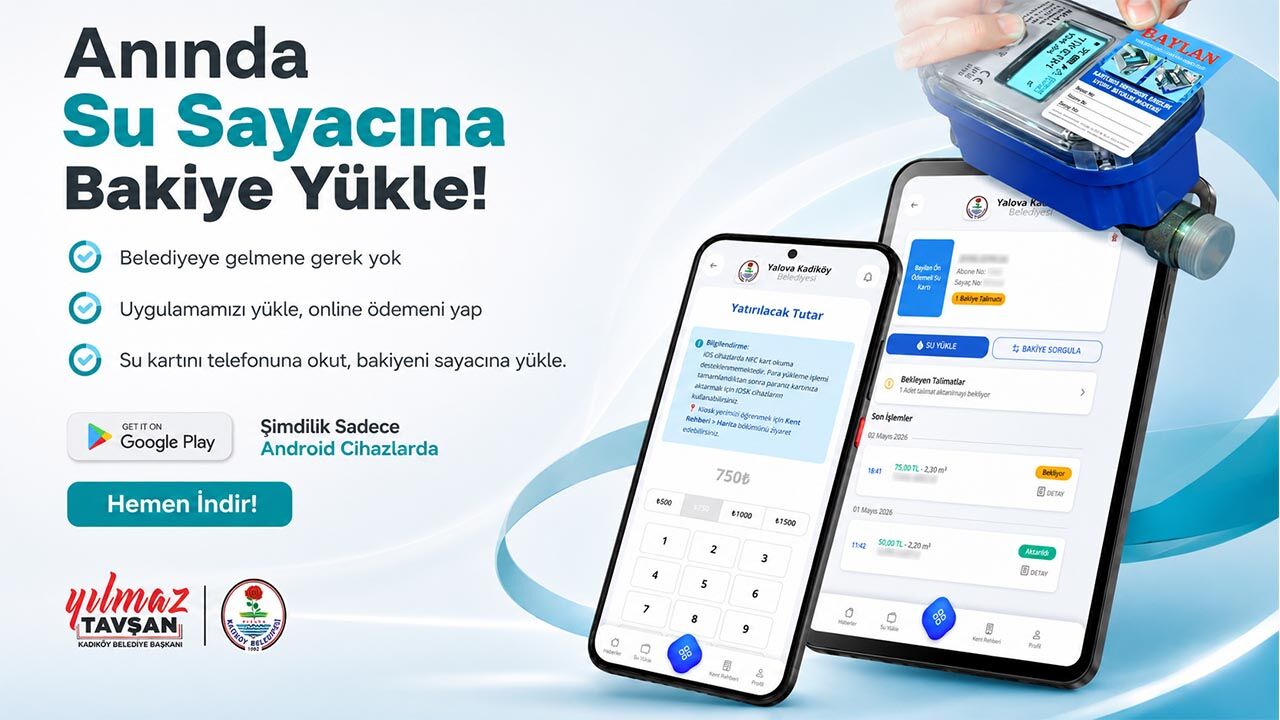 Yalova Kadikoy Belediye Akilli Su Sayac Android Hizmet (3)