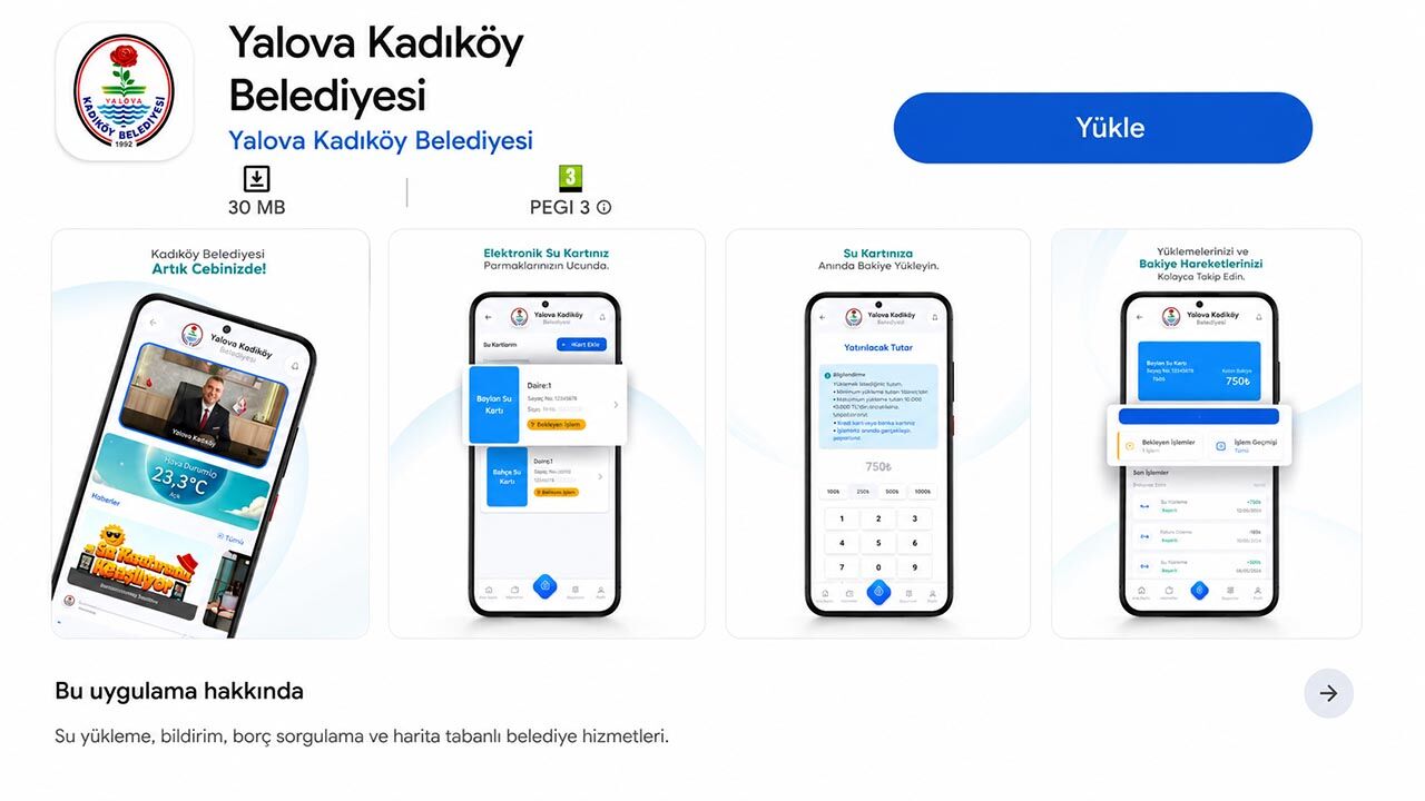 Yalova Kadikoy Belediye Akilli Su Sayac Android Hizmet (5)