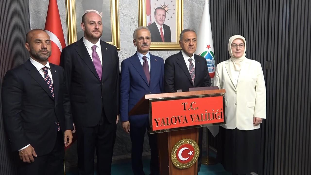 Yalova Ulastirma Altyapi Bakan Valilik Gorusme Guney Cevre Yolu Armutlu Aciklama (1)