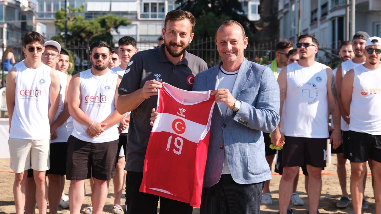 Plaj Hentbolunda Büyük Heyecan (7)