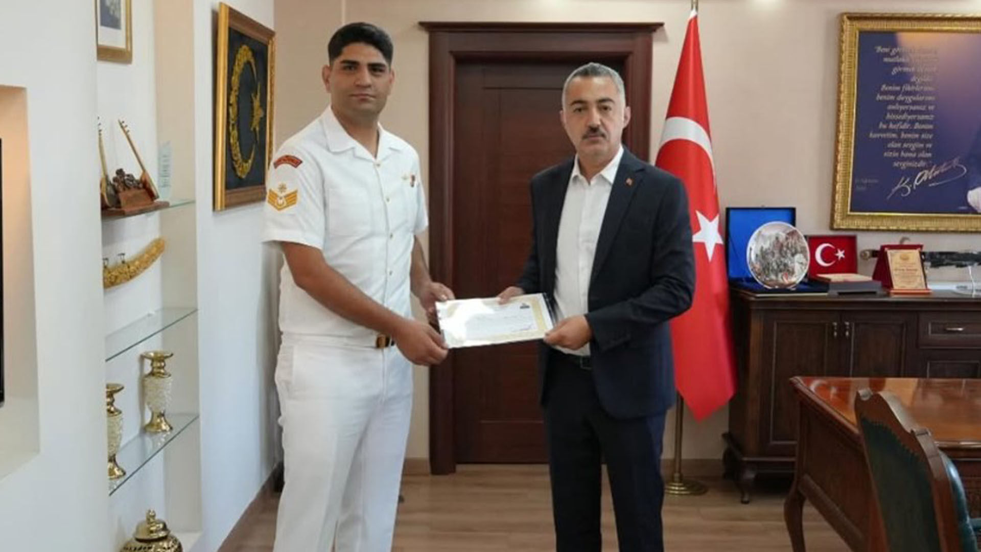 Armutluda Sahil Guvenlige Basarı Belgesi (2)