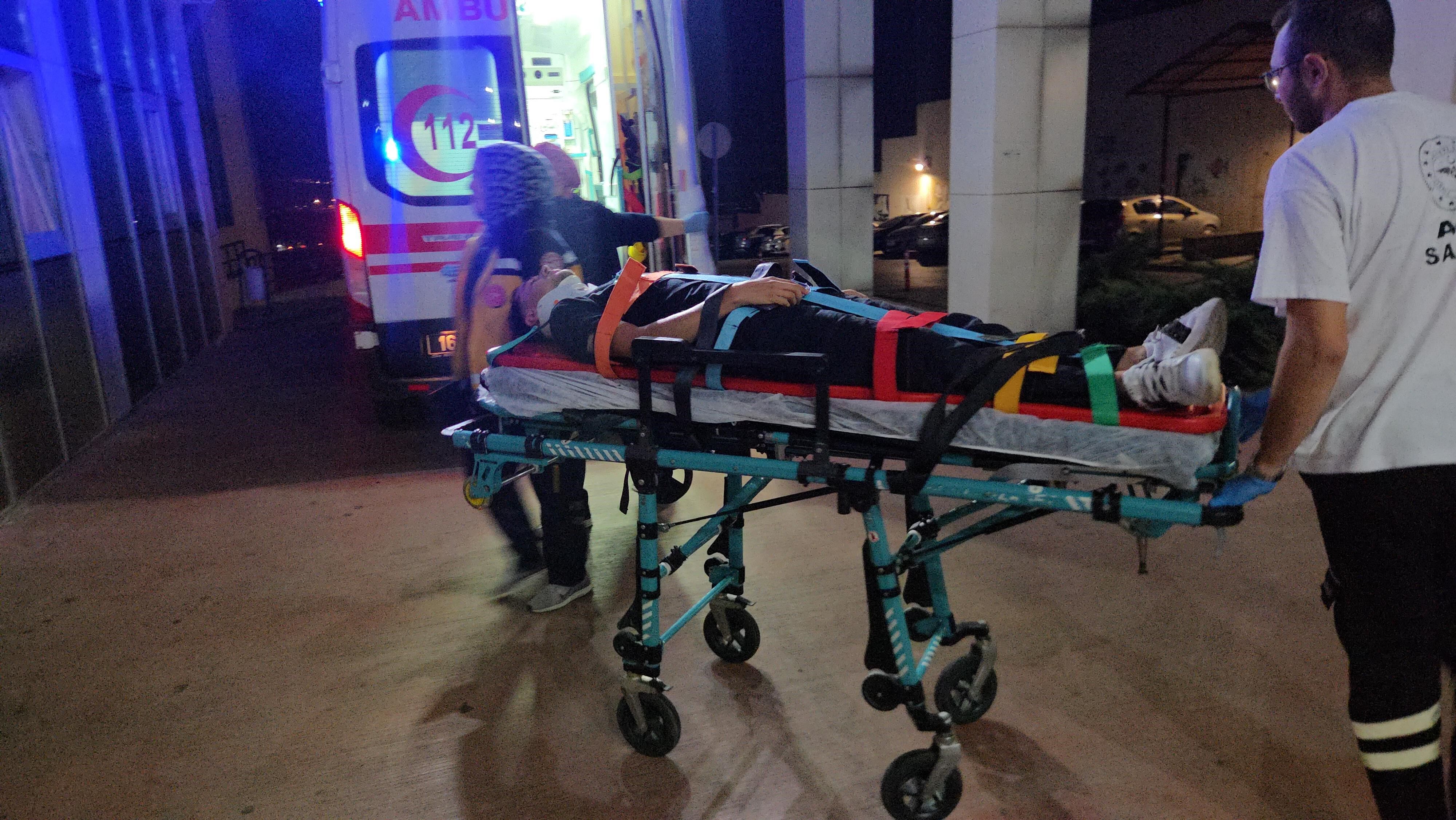 Yalova Bursa Orhangazi Supurgelik Trafik Kaza Yarali (4)