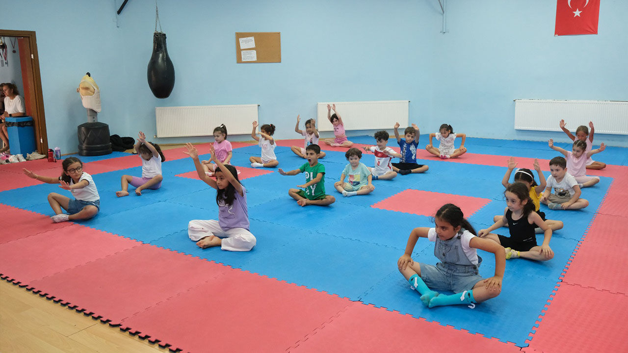 Çiftlikköy’de Çocuklar Sporla Dolu Bir Yaz Geçirdi (7)