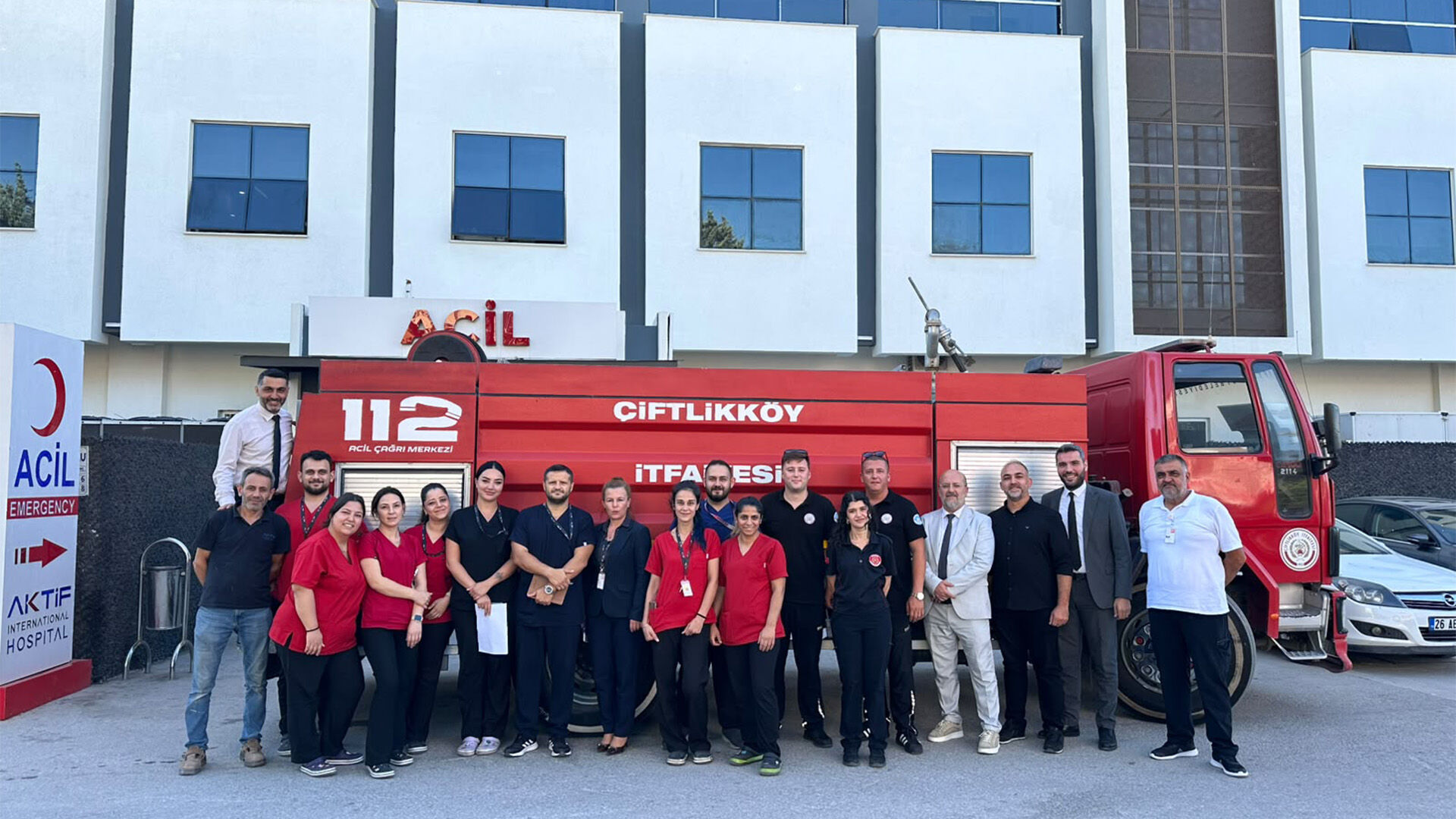 Aktif Hastanesi Personeline Yangın Eğitimi Verildi