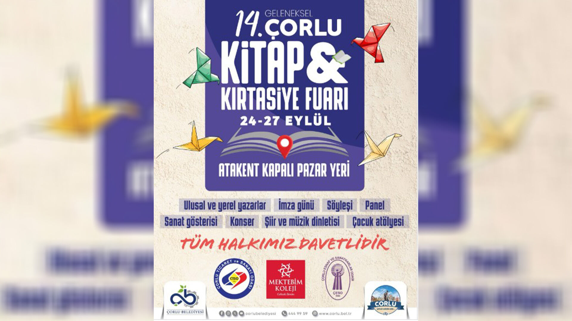 Çorlu Kitap Kırtasiye Fuarı (2)