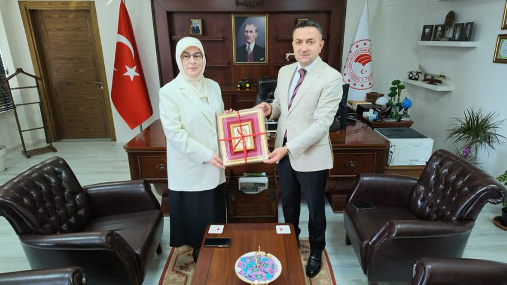Meliha Akyolda Yalova Tarım Orman Mudurlugune Ziyaret (2)