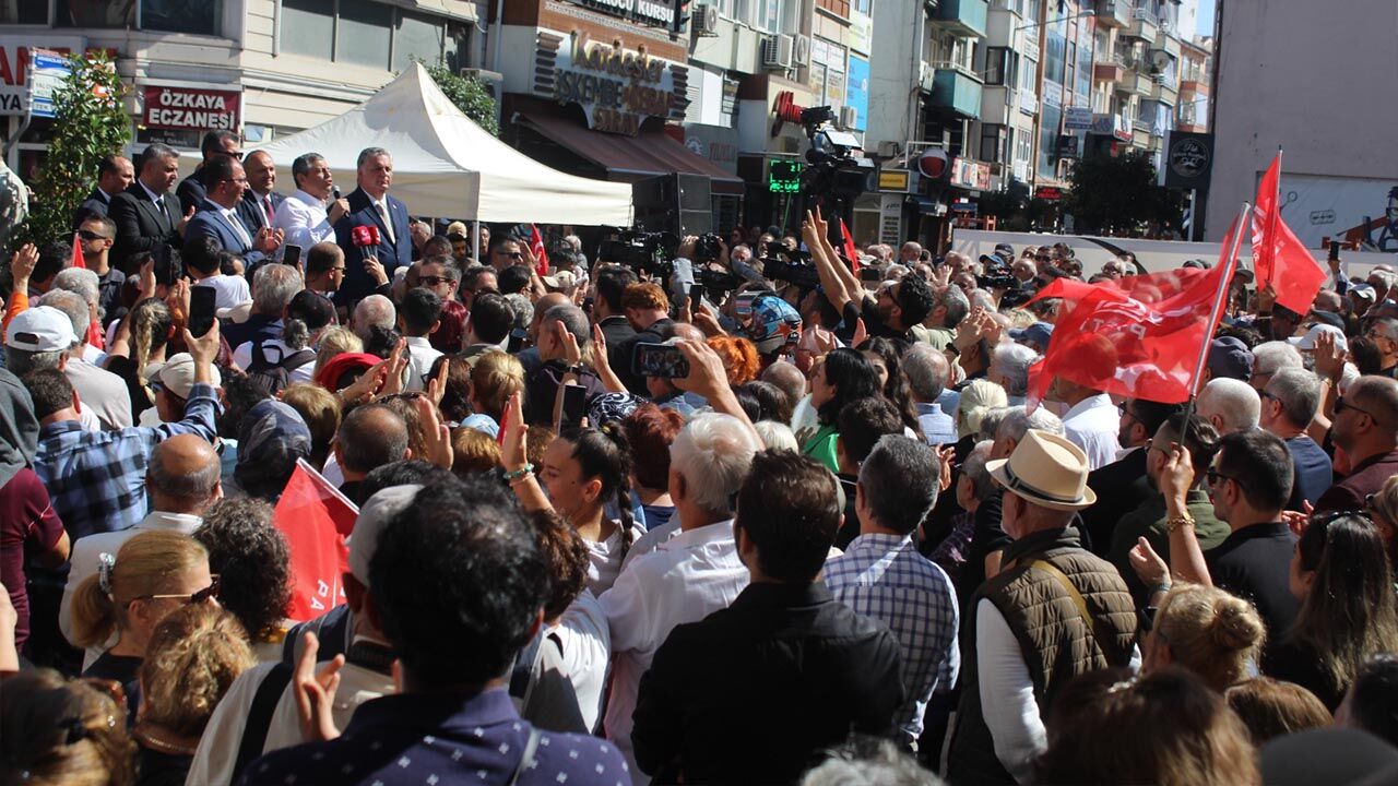Özgür Özel Yalova’da Yoğun İlgiyle Karşılandı Haber (2)