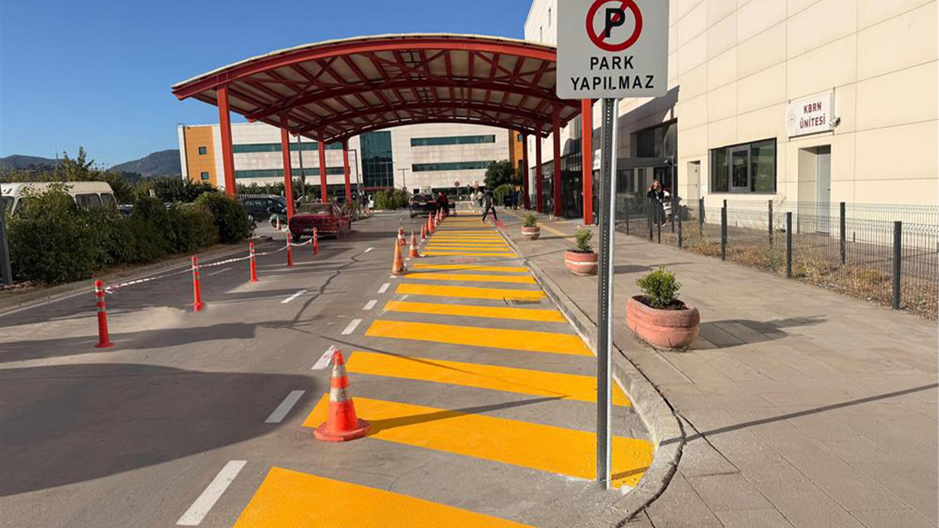 Yalova Eğitim ve Araştırma Hastanesinde Güvenli Ulaşım Düzenlemesi