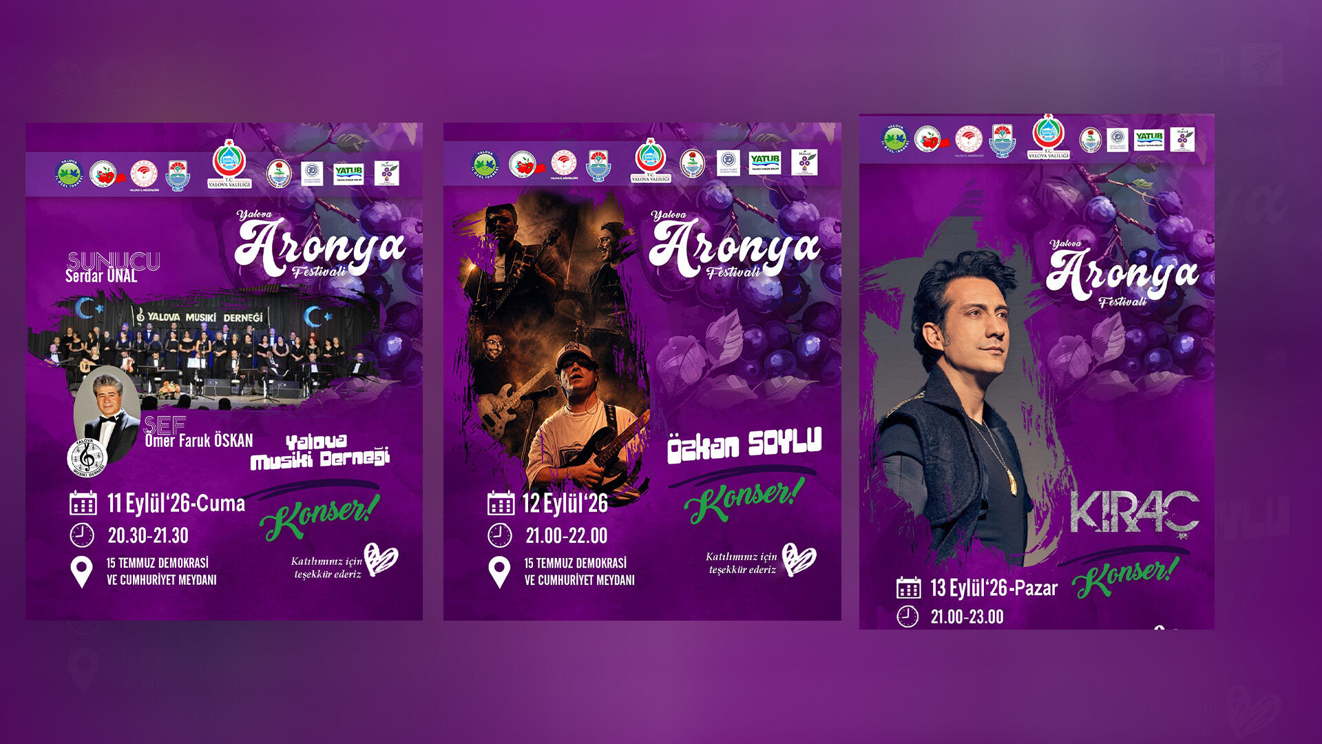 Yalova Aronya Festivali Başlıyor