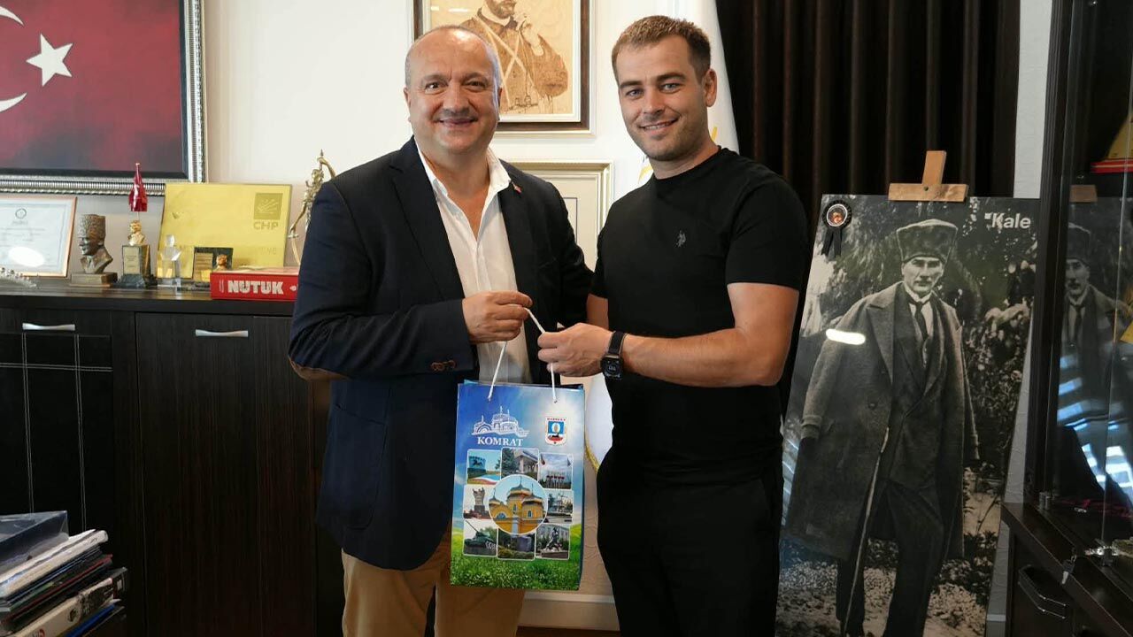 Yalova Cinarcik Belediye Baskan Moldova Komrat Heyet Gorusme (2)
