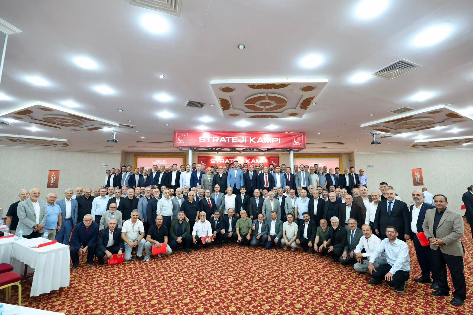 Yalova Saadet Partisi Il Baskan Genel Baskan Nevsehir Kozakli Toplanti (2)