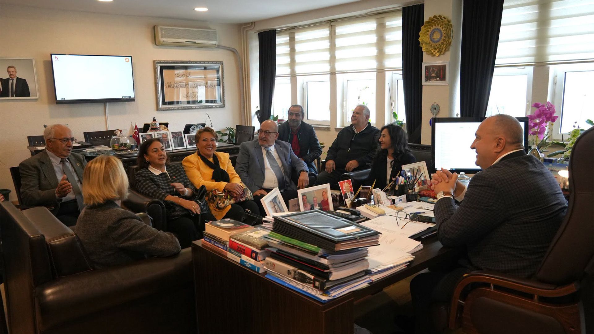 Baskan Avni Kurta Ziyaret Haber (1)