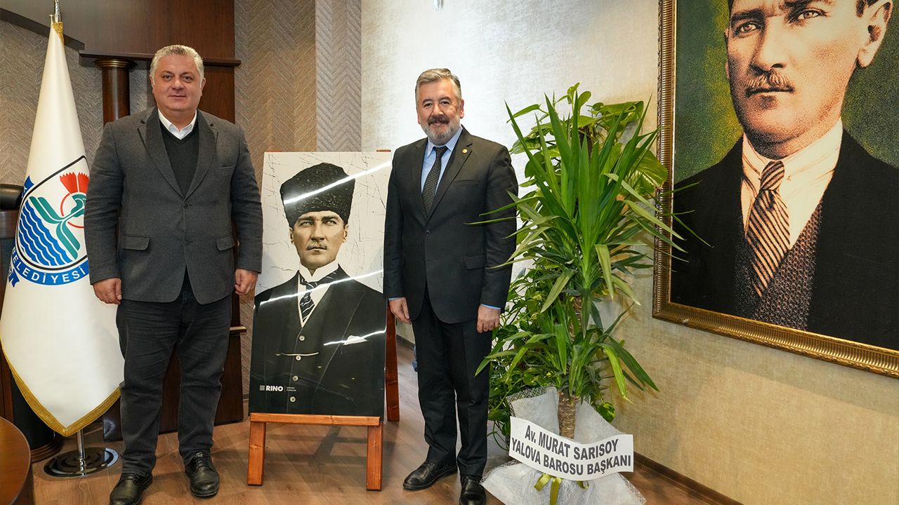 Başkan Gürel, Zi̇yaretçi̇leri̇ni̇ Kabul Etti̇ (4)