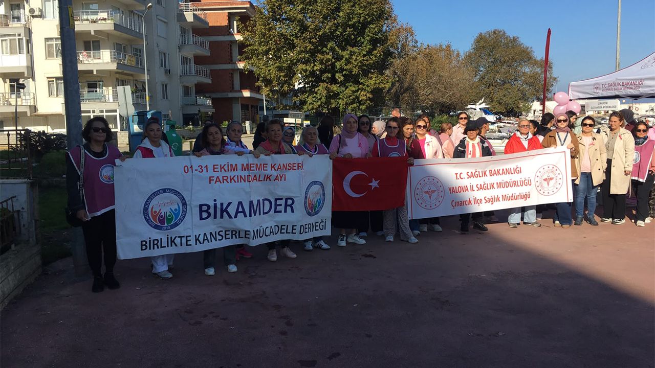 BİKAMDER, Çınarcık’taki Meme Kanseri Farkındalık Etkinliğine Katıldı