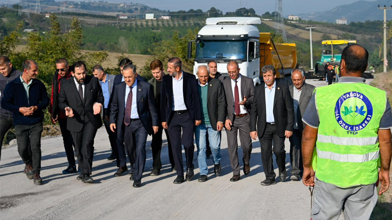 Çiftlikköy–Altınova Grup Yoluna 49,2 Milyon Tl’lik İyileştirme (1)