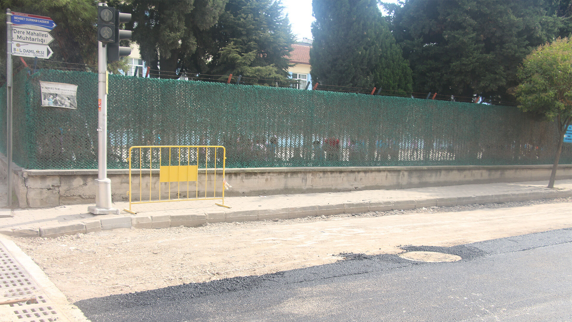 Mehmet Durmam Caddesi Asfaltlandı (1)