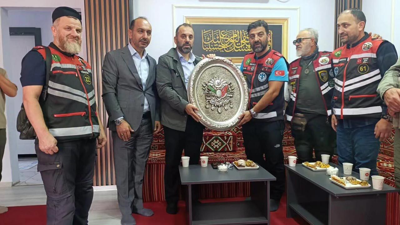 Müftü Naci Çakmakçı, Osmanlı Motosiklet Derneği Üyeleriyle Buluştu (2)