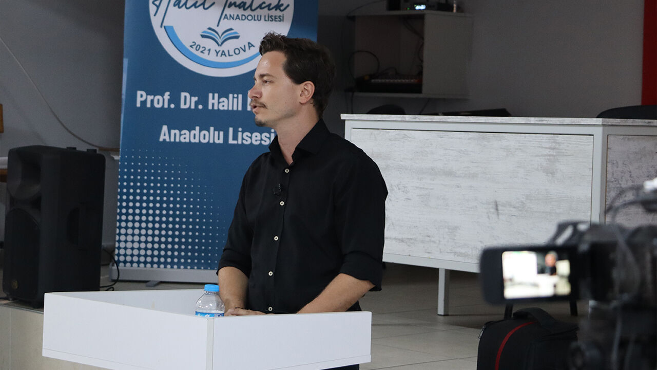 Prof. Dr. Halil İnalcık Anadolu Lisesi’nde Gazetecilik Mesleği Tanıtıldı
