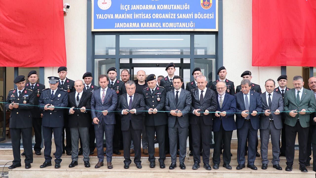 Yalova OSB'de Karakol Hizmete Girdi