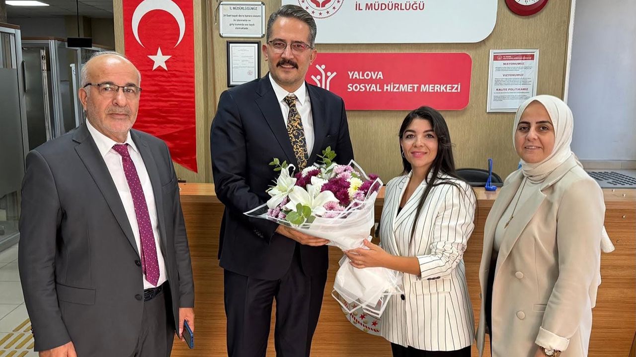 Yalova Aile Ve Sosyal Hizmetler İl Müdürü Seçkin Bilici Göreve Başladı (3)