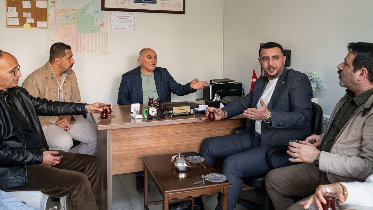 Yeni Parti’den 500 Evler Mahallesi Muhtarı Ayhan Kuzu’ya Ziyaret (2)