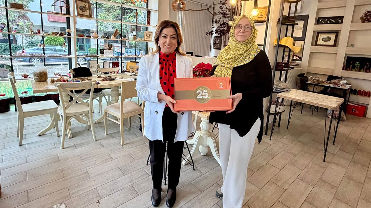 Yılın Ahisi Meral Evcin Özdemir’e Tebrik Ziyareti (3)