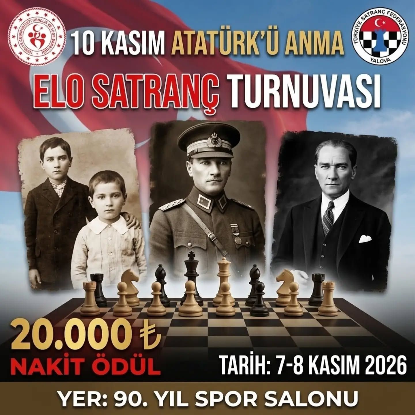 Bol Ödüllü Satranç Turnuvaları Yalova'yı Bekliyor (1)-1